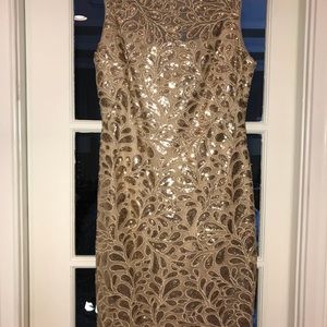 sequin cocktail dress